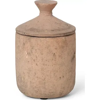 Svíčka Vonná sójová svíčka ferm LIVING Ura Pale Sienna béžová barva 1104264789 12X