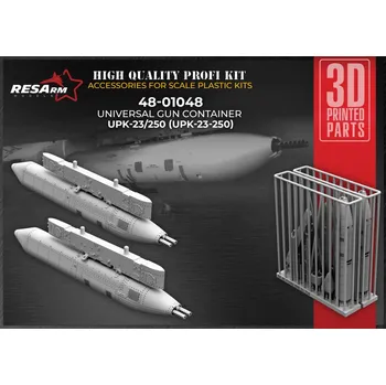 Plastikový model 1/48 UPK-23-250 Universal Gun Container
