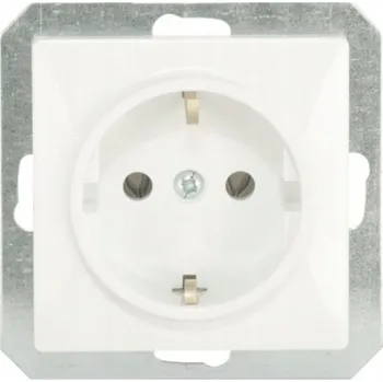 Elektrická zásuvka Elektrická Zásuvka nástěnná Timex-Elektro bílá