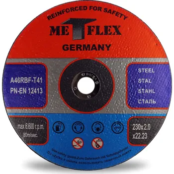 Řezný kotouč KOTOUČ NA ŘEZÁNÍ KOVU 230x2,0 MET-FLEX
