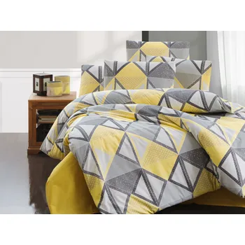 Povlak na polštářek Brotex Bavlněný povlak na polštář Mystery yellow Rozměr: 70x90