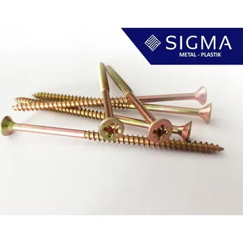 Vrut KALENÉ VRUTY do dřeva 6x200 mm / Pozink / 5 kg