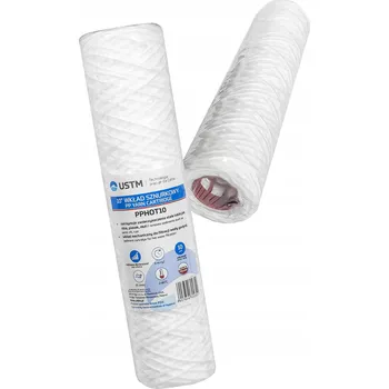 Filtrace vody Filtr vody provázková patrona 10 mikronů 80°C HOT ustm