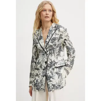 Dámské sako Sako Simona Corsellini P25CPGI003 béžová 01X, vel. 38