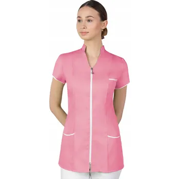 Dámské sako 48 DÁMSKÝ ZDRAVOTNICKÝ BLEJZR halenka na zip KOSMETICKÝ PLÁŠŤ 308