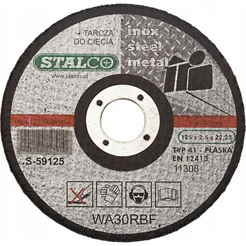Řezný kotouč KOTOUČ NA ŘEZÁNÍ BETONU PLOCHÝ 230x3,0 mm STALCO