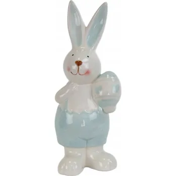 Obraz Velikonoční keramická figurka zajíce, 21 cm