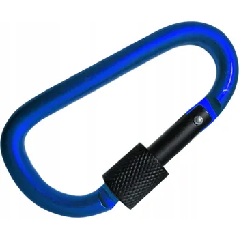 7075 Hliníková karabina šroubovací D-Lehká