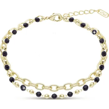 Náramek Pozlacený náramek 14k, dvojitý, 2002752