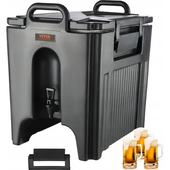 Dávkovač nápoje VEVOR Dávkovač Nápojů 37,6L LDPE Pro Horké i Studené Nápoje s Kohoutkem