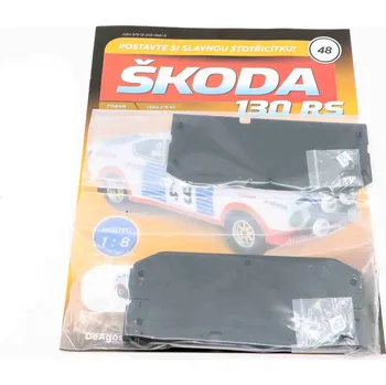 autíčko DeAgostini Škoda 130 RS 1:8 - časopis #48 se stavebnicí Škoda 130 RS 1:8 - časopis #48 se stavebnicí