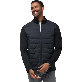 Golf Travis Mathew Point of Sail Full Zip pánská bunda, černá pánské, S