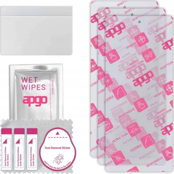 Pouzdro na mobilní telefon 3x Hybridní Sklo pro Vivo X Fold2, alternativa tvrzeného skla, flexibilní