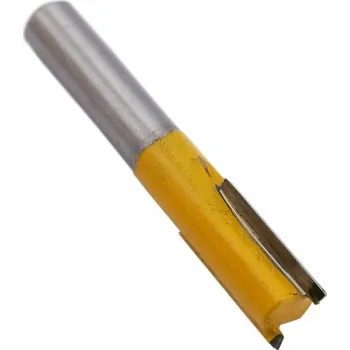 Vrták Fréza přímá na dřevo 10 x 19 / 8 mm + 2x vidiové plátky PRO+