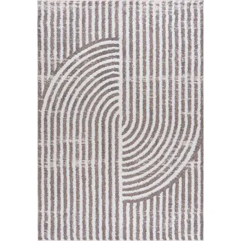 Koberec Moderní koberec Tahos - čáry 1 - béžový Rozměr koberce: 80x150 cm