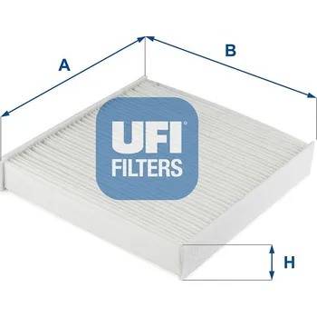 Ventilátor topení a klimatizace Filtr, vzduch v interiéru UFI 53.321.00