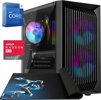 Stolní počítač POČÍTAČ PRO HRY GER-POL CORE i7 RADEON RX-6600 32GB RAM SSD 1TB WINDOWS 10