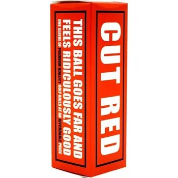 Golfový míček Dvoudílné jonomerové golfové míčky Cut Golf Premium 12 kusů