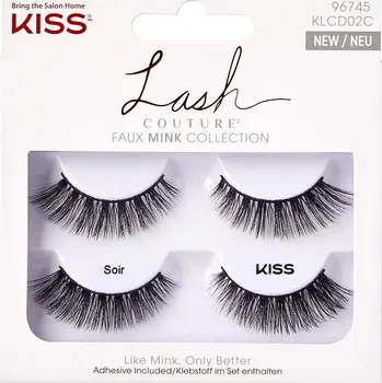 Umělé řasy KISS Lash Couture Faux Mink Double 02