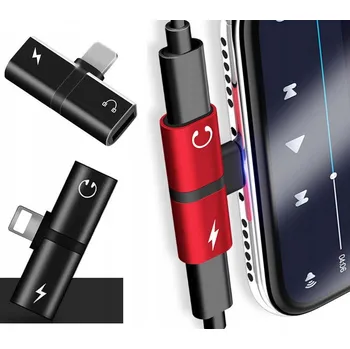 Sluchátka Adaptér 2v1 / Lightning Audio / iPhone 11 Pro Max