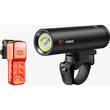Cyklosvítilna Sada světel na kolo Ravemen LS15 (CR800 + TR30M) 800 + 30 lumenů