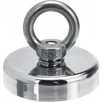 Dekorativní magnet Neodymový vyhledávací MAGNET 9 kg, držák 20 mm