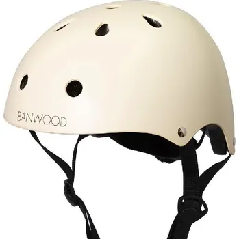 Cyklistická přilba Banwood dětská cyklistická helma krémová XS