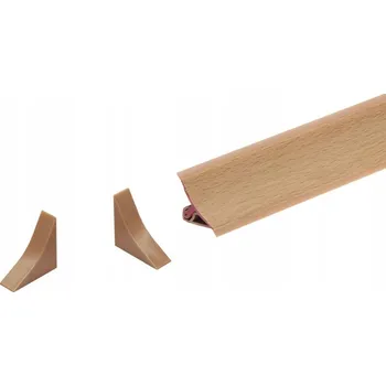 Záslepka k pracovní desce BUK PVC