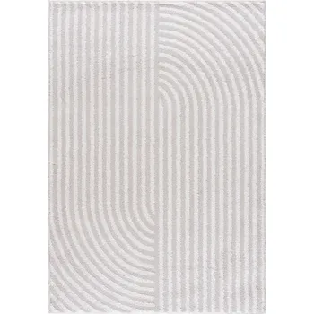 Koberec Moderní koberec Tahos - čáry 9 - krémový Rozměr koberce: 80x150 cm