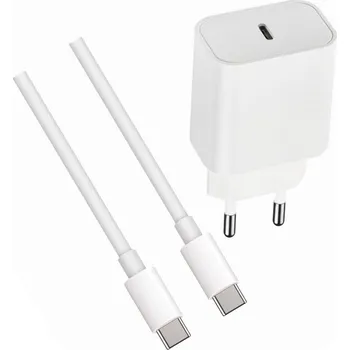 USB-C nabíječka 20W s dlouhým 2m kabelem pro Samsung Galaxy S22 Ultra