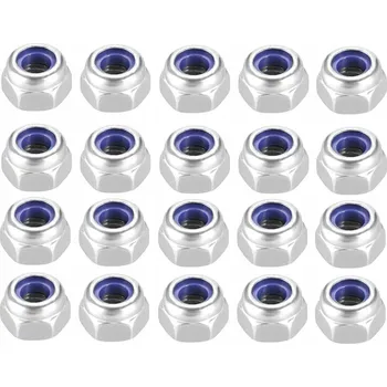 Matice Pojistné matice s těsněním M10 20 ks