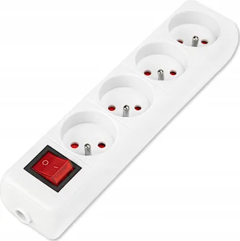 Elektrická zásuvka Elektrická prodlužovací lišta rozbočka Blow bílá