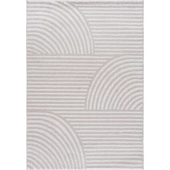 Koberec Moderní koberec Tahos - čáry 1 - světle béžový Rozměr koberce: 80x150 cm