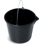 Vědro stavební s nálevkou BUCKET 16 l černá