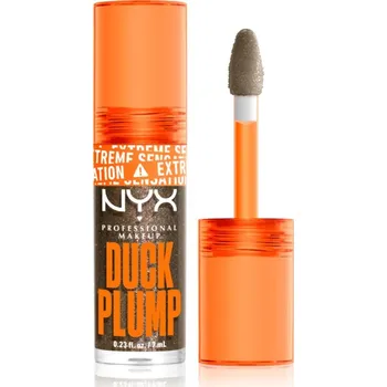 Lesk na rty NYX Professional Makeup Duck Plump lesk na rty se zvětšujícím efektem odstín Onyx-Pected 7 ml