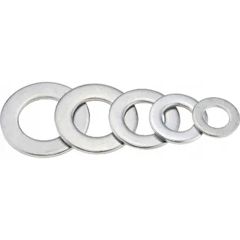 podložka Kulatá podložka DIN 125 M12, hrubá, Pozink, 1 kg.