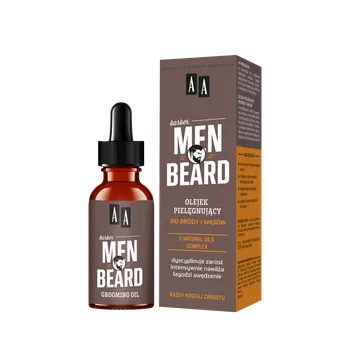 AA Men Beard olej pro péči o vousy a knír, 30 ml