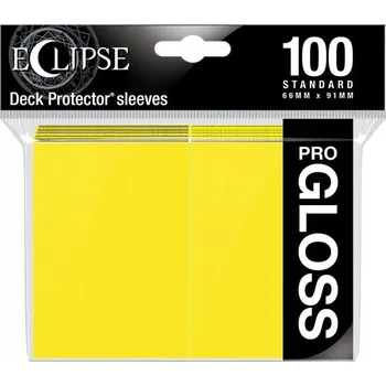 Příslušenství k deskovým hrám Obaly na karty Ultra Pro CCG Eclipse Gloss Žluté 100 kusů