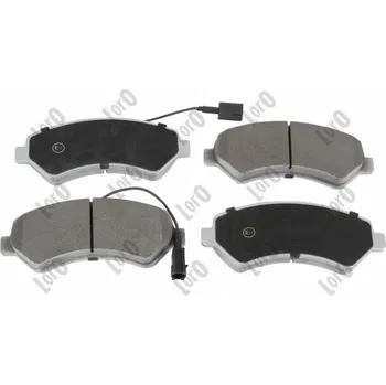 Brzdová destička Sada brzdových destiček, kotoučová brzda ABAKUS 231-01-018