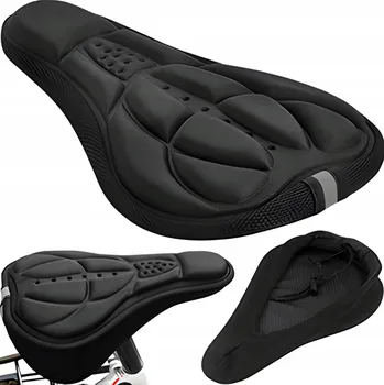 Sedlo na kolo GELOVÝ POTAH / NÁVLEK NA SEDLO KOLA 3D