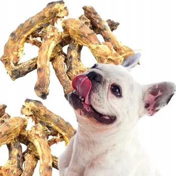 Pamlsek pro psa Kuřecí krky sušené 200g Přírodní kousací pamlsky pro psy ANIMILLE