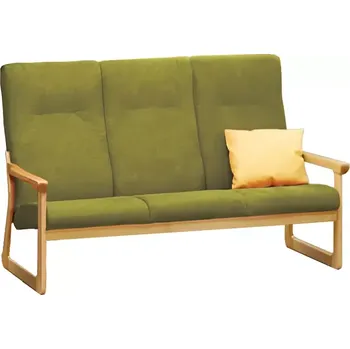 Sedací souprava BE - 3 trojkřeslo, koženka ROXA 23.72 - koženka olivová