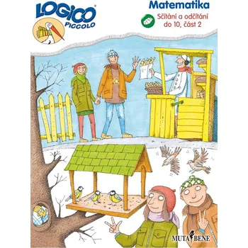 Přírodní věda Karty Piccolo Matematika - Sčítání a odčítání do 10, část 2 (zelený rámeček)| Mutabene