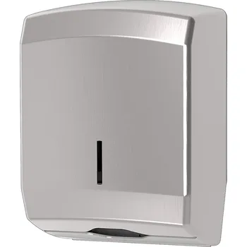 Zásobník na papírové ručníky Zásobník na skládané ručníky INNEX, ocelový, saténový T4600SA