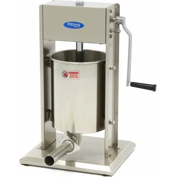 Nádoba na plnění klobás 10 l - vertikální - včetně 4 plnicích trubek | Maxima, 09300463