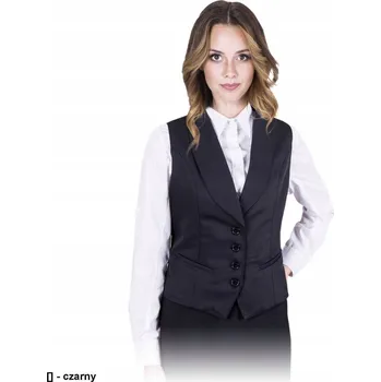 Dámská číšnická vesta - Černá L