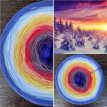 Příze Příze Čarovné klbko, (3n), 1500m, Magic Beauty - Sunset III