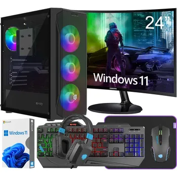 Stolní počítač SET POČÍTAČ PRO HRY i7 RX 6600 16GB SSD DVD