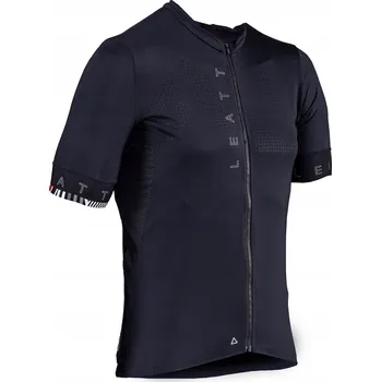 cyklistický dres LEATT CYKLISTICKÝ DRES MTB ENDURANCE 5.0 JERSEY BLACK ČERNÝ VELIKOST M