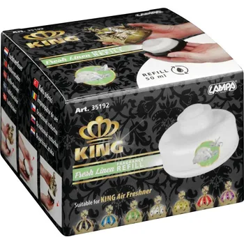 Vůně do bytu Korunka náhradní náplň 50ml SVĚŽÍ PRÁDLO